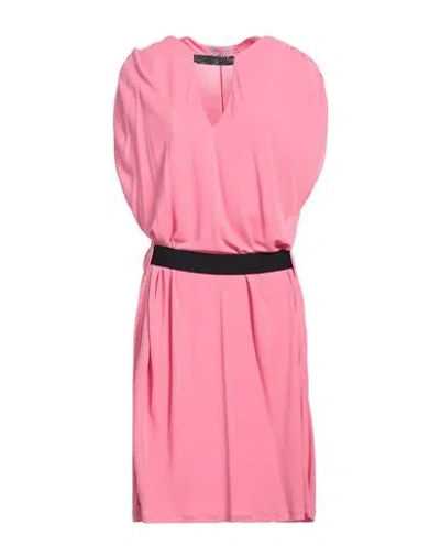 Gaelle Paris Gaëlle Paris Woman Mini Dress Pink Size 6 Viscose