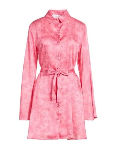 Gaelle Paris Gaëlle Paris Woman Mini Dress Pink Size 8 Polyester