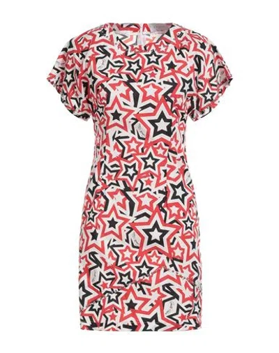 Gaelle Paris Gaëlle Paris Woman Mini Dress Red Size 4 Cotton, Elastane