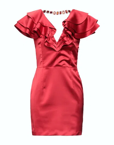 Gaelle Paris Short Dresses In Red