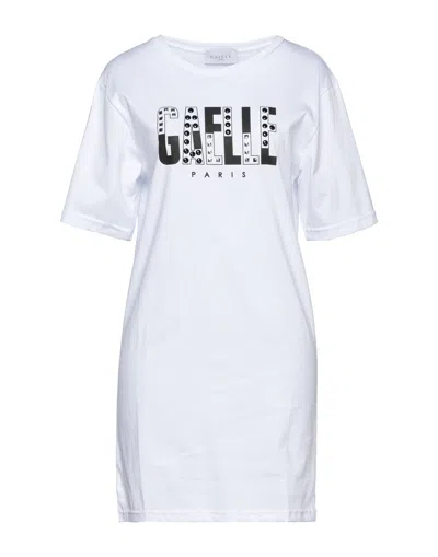 Gaelle Paris Short Dresses In White