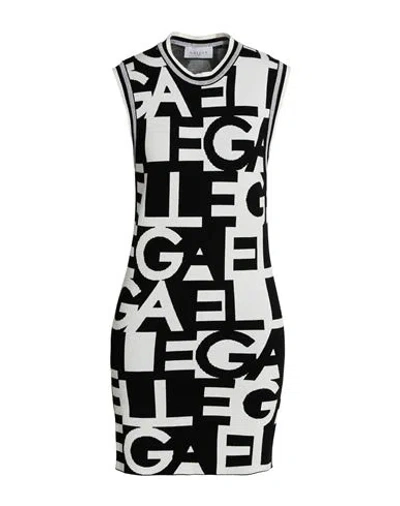 Gaelle Paris Gaëlle Paris Woman Mini Dress White Size 0 Viscose, Polyester, Polyimide