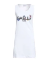 Gaelle Paris Gaëlle Paris Woman Mini Dress White Size 1 Cotton