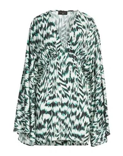 Gaelle Paris Gaëlle Paris Woman Mini Dress White Size 6 Polyester In Multi