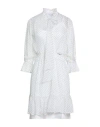 Gaelle Paris Gaëlle Paris Woman Mini Dress White Size 8 Polyester In White