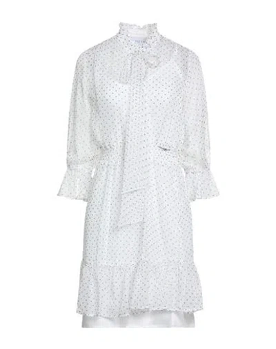 Gaelle Paris Gaëlle Paris Woman Mini Dress White Size 8 Polyester