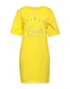 Gaelle Paris Short Dresses In Yellow