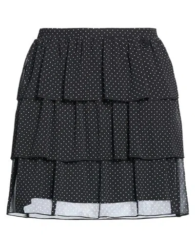 Gaelle Paris Gaëlle Paris Woman Mini Skirt Black Size 10 Polyester