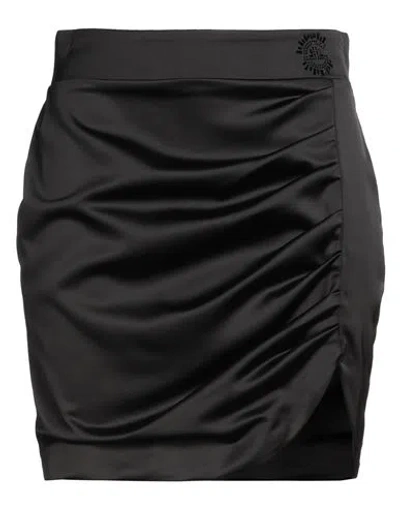 Gaelle Paris Gaëlle Paris Woman Mini Skirt Black Size 8 Polyester, Elastane