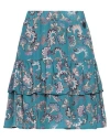 Gaelle Paris Gaëlle Paris Woman Mini Skirt Deep Teal Size 8 Polyester In Green