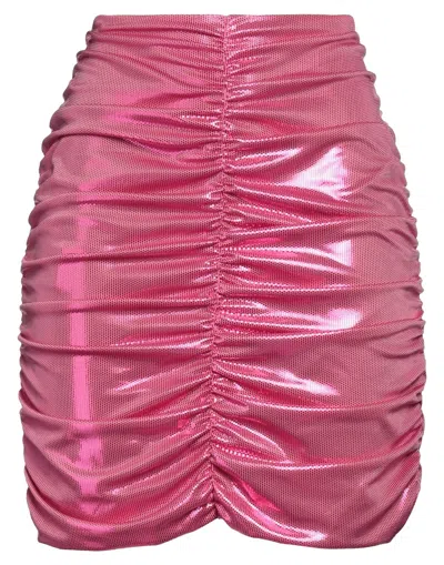 Gaelle Paris Mini Skirts In Fuchsia