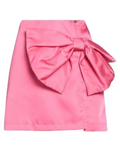 Gaelle Paris Gaëlle Paris Woman Mini Skirt Fuchsia Size 4 Polyester In Pink