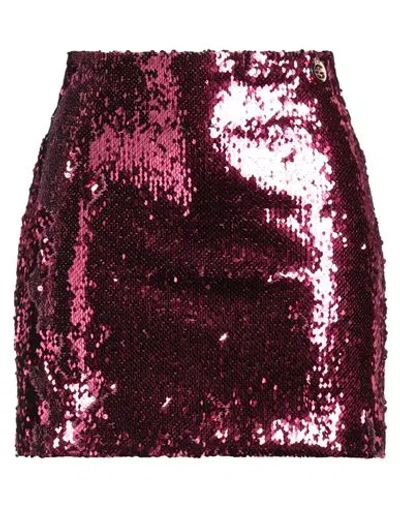 Gaelle Paris Gaëlle Paris Woman Mini Skirt Fuchsia Size 8 Polyester In Pink
