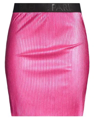 Gaelle Paris Gaëlle Paris Woman Mini Skirt Magenta Size 2 Polyester, Elastane
