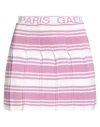 Gaelle Paris Gaëlle Paris Woman Mini Skirt Mauve Size 1 Cotton, Viscose, Elastane In Purple