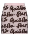 Gaelle Paris Gaëlle Paris Woman Mini Skirt Pink Size 1 Synthetic Fibers, Polyamide, Wool, Mohair Wool, Cashmere