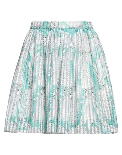 Gaelle Paris Gaëlle Paris Woman Mini Skirt Turquoise Size 2 Polyester In Blue