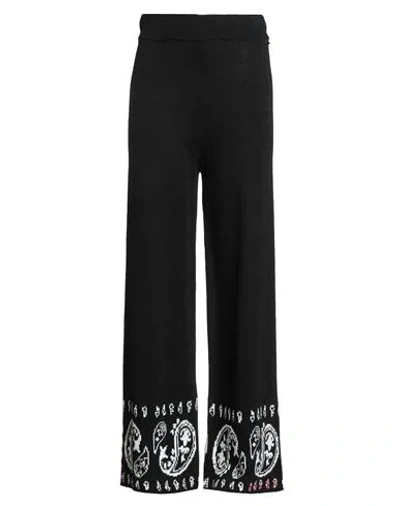 Gaelle Paris Gaëlle Paris Woman Pants Black Size 1 Acrylic