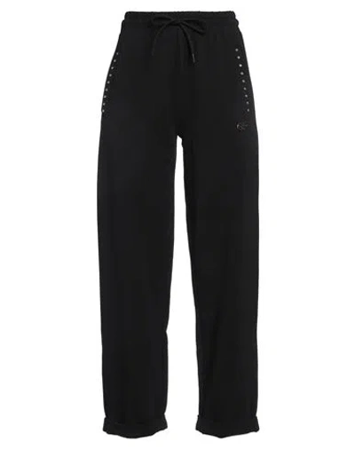 Gaelle Paris Gaëlle Paris Woman Pants Black Size 1 Cotton, Elastane, Polyester