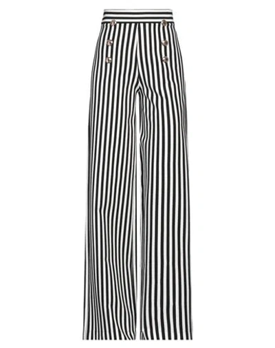 Gaelle Paris Gaëlle Paris Woman Pants Black Size 10 Viscose, Polyamide, Elastane, Polyester