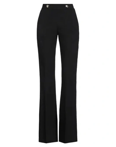 Gaelle Paris Gaëlle Paris Woman Pants Black Size 12 Rayon, Polyamide, Elastane