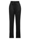 Gaelle Paris Gaëlle Paris Woman Pants Black Size 2 Cotton, Viscose, Elastane