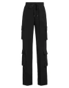 Gaelle Paris Gaëlle Paris Woman Pants Black Size 2 Polyester, Elastane In Black