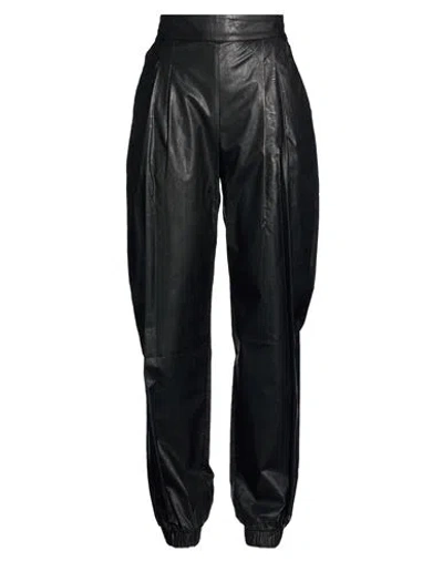 Gaelle Paris Gaëlle Paris Woman Pants Black Size 2 Polyurethane