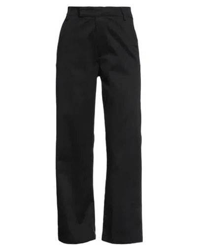 Gaelle Paris Gaëlle Paris Woman Pants Black Size 10 Cotton, Viscose, Elastane