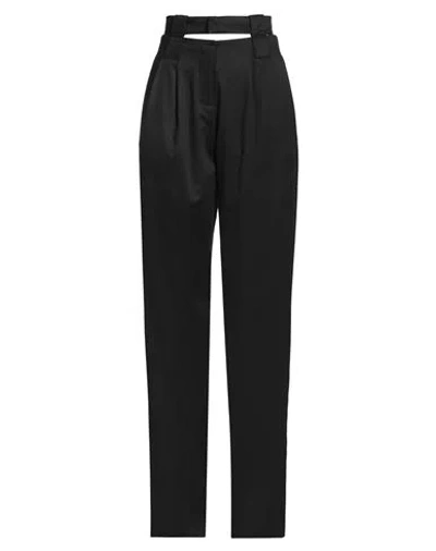 Gaelle Paris Gaëlle Paris Woman Pants Black Size 4 Cotton, Viscose, Elastane