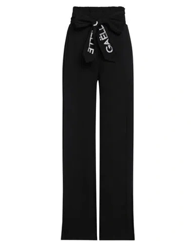 Gaelle Paris Gaëlle Paris Woman Pants Black Size 4 Polyester, Elastane