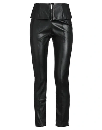 Gaelle Paris Gaëlle Paris Woman Pants Black Size 4 Polyester, Elastane