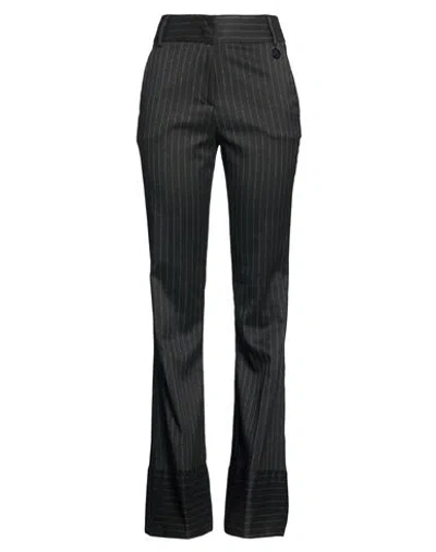 Gaelle Paris Gaëlle Paris Woman Pants Black Size 4 Polyester, Viscose, Elastane