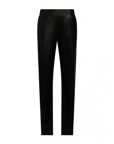 Gaelle Paris Gaëlle Paris Woman Pants Black Size 4 Polyurethane, Polyester