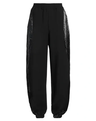 Gaelle Paris Gaëlle Paris Woman Pants Black Size 4 Polyurethane, Viscose, Elastane