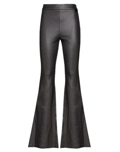 Gaelle Paris Gaëlle Paris Woman Pants Black Size 4 Viscose, Polyamide, Elastane