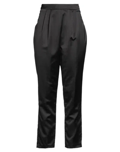 Gaelle Paris Gaëlle Paris Woman Pants Black Size 6 Polyester, Elastane