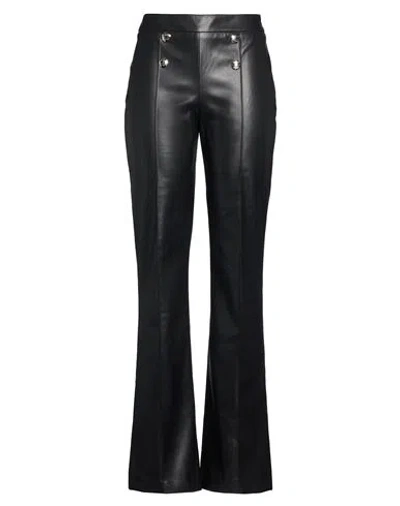 Gaelle Paris Gaëlle Paris Woman Pants Black Size 6 Polyurethane