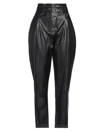 Gaelle Paris Gaëlle Paris Woman Pants Black Size 6 Viscose, Polyurethane, Polyester