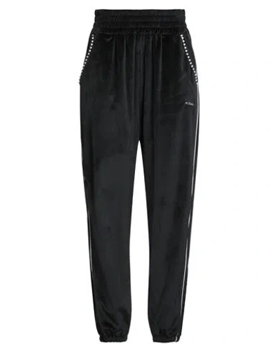 Gaelle Paris Gaëlle Paris Woman Pants Black Size 8 Polyester In Gold