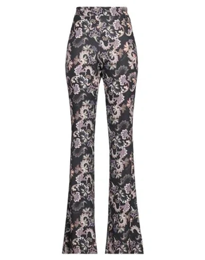 Gaelle Paris Gaëlle Paris Woman Pants Black Size 8 Polyester, Elastane