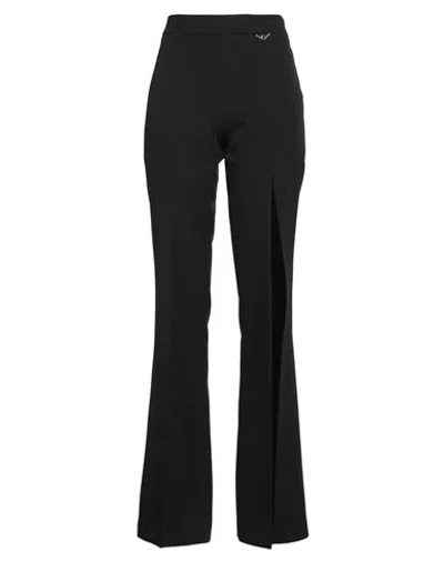 Gaelle Paris Gaëlle Paris Woman Pants Black Size 8 Polyester, Elastane