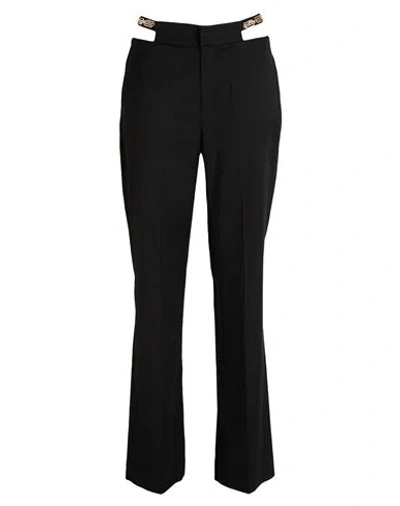 Gaelle Paris Gaëlle Paris Woman Pants Black Size 8 Polyester, Viscose, Elastane