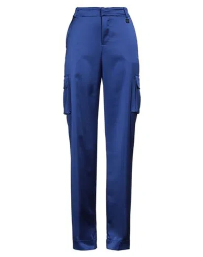 Gaelle Paris Gaëlle Paris Woman Pants Blue Size 6 Polyester, Elastane
