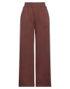 Gaelle Paris Gaëlle Paris Woman Pants Brown Size 1 Cotton In Brown