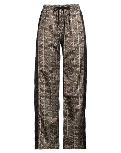Gaelle Paris Gaëlle Paris Woman Pants Brown Size 4 Polyester, Elastane