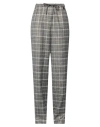 Gaelle Paris Gaëlle Paris Woman Pants Brown Size 8 Polyester, Viscose, Upcycled Metals, Elastane In Multi
