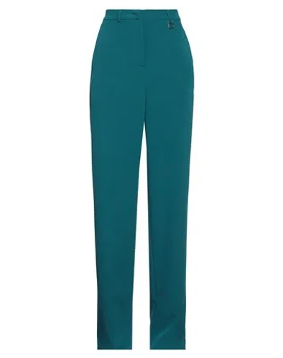 Gaelle Paris Gaëlle Paris Woman Pants Deep Teal Size 4 Polyester, Elastane In Green