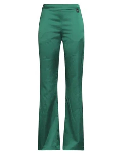 Gaelle Paris Gaëlle Paris Woman Pants Emerald Green Size 6 Polyester, Elastane