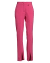 Gaelle Paris Gaëlle Paris Woman Pants Fuchsia Size 2 Polyester, Elastane In Pink